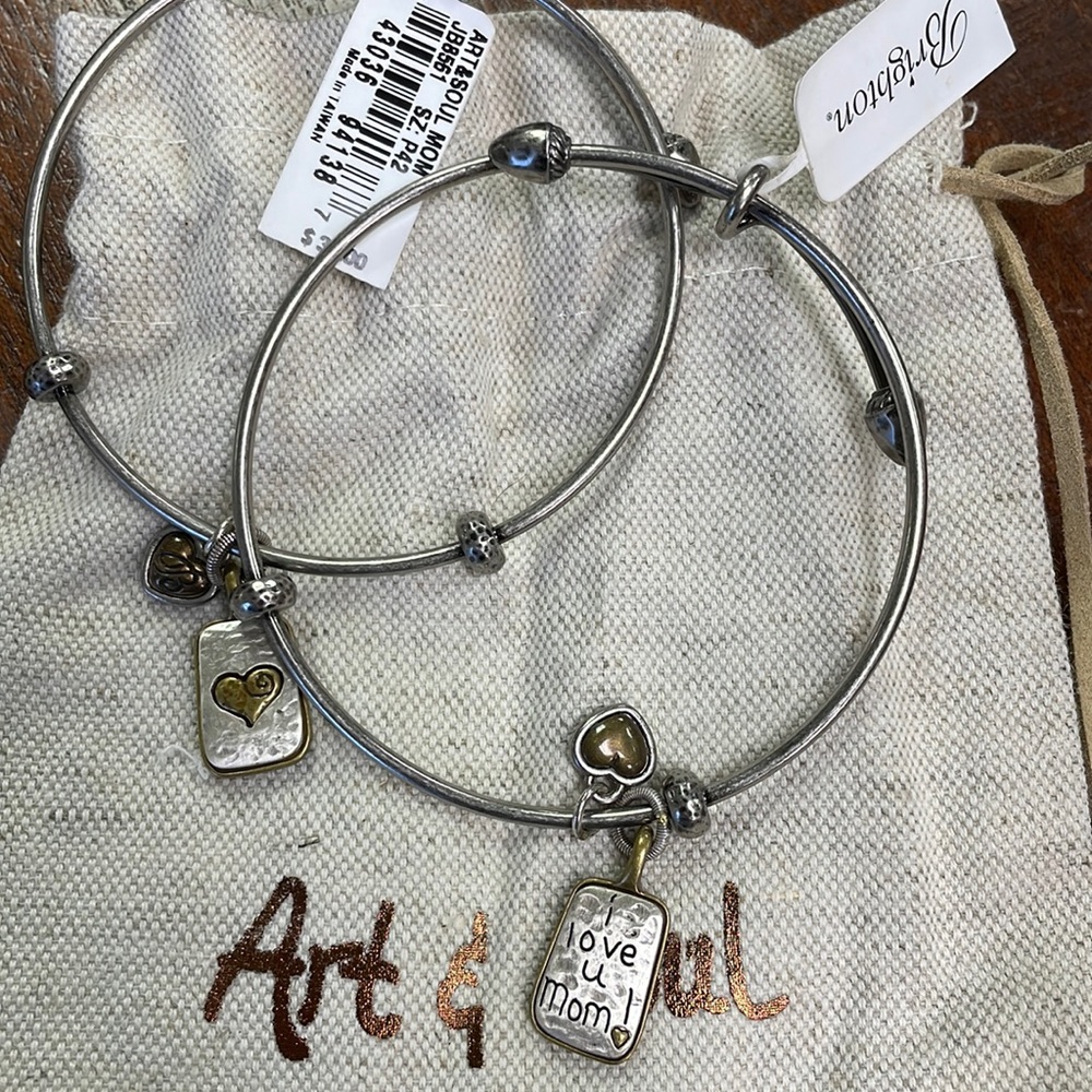 Brighton art & soul bracelet - I love u mom
